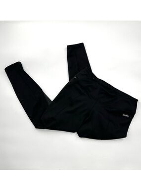 Kerrits Power Stretch Knee Patch Black Tights Women's Size Medium